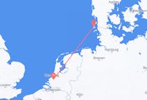 Flyreiser fra Rotterdam, Nederland til Westerland, Tyskland