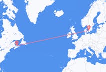 Flyreiser fra Charlottetown, Canada til Ängelholm, Sverige