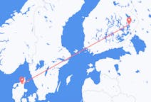 Vluchten van Joensuu naar Aalborg