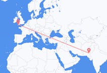 Flights from Sukkur, Pakistan to Newquay, England