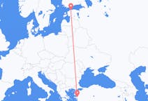 Flights from Tallinn in Estonia to İzmir in Turkey