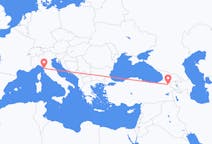 Flights from Pisa to Kars