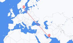 Flights from Ras al-Khaimah, United Arab Emirates to Linköping, Sweden
