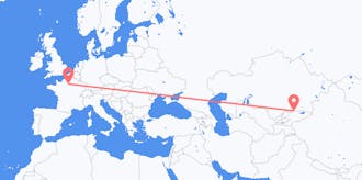 Flights from Kyrgyzstan to France