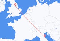 Flights from Rimini, Italy to Doncaster, the United Kingdom