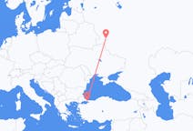 Flights from Istanbul, Turkey to Bryansk, Russia