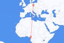 Flyreiser fra Bata, Ekvatorial-Guinea til Praha, Tsjekkia