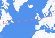 Flights from Montreal, Canada to Kaunas, Lithuania