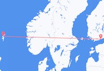 Voli dalla città di Isole Shetland per Helsinki