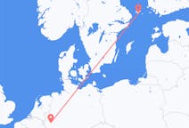 Flyg från Mariehamn, Åland till Köln, Tyskland