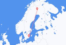 Flights from Pajala, Sweden to Kalmar, Sweden