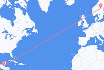 Flights from Flores, Guatemala to Sveg, Sweden