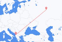 Fly fra Tsjeboksary til Tirana
