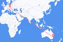 Flyreiser fra Sydney i Nova Scotia, til Vienna