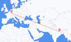 Flyg från Patna, Indien till Saarbrücken, Tyskland