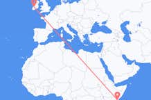 Flights from Mogadishu to Shannon
