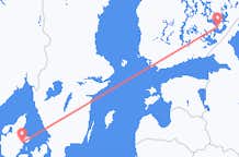 Fly fra Aarhus til Savonlinna