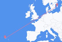 Flights from Visby, Sweden to Horta, Azores, Portugal