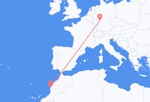 Vluchten van Essaouira, Marokko naar Frankfurt, Duitsland