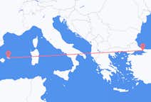Flyg från Mahon, Spanien till Istanbul, Turkiet