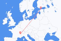 Vols de Tallinn, Estonie à Chambéry, France