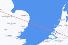 Flyreiser fra Nottingham, England til Eindhoven, Nederland