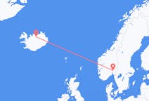 Flights from Akureyri to Oslo