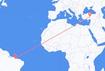Flights from São Luís, Brazil to Kayseri, Turkey