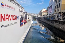 Milano: Cruise på Navigli-kanalen