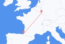 Flyreiser fra Luxemburg, til Biarritz