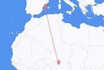 Flyrejser fra Kano, Nigeria til Ibiza, Spanien