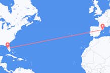 Flights from Tampa, the United States to Barcelona, Spain