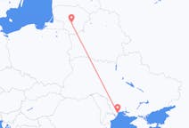 Flyreiser fra Kaunas, Litauen til Odessa, Ukraina