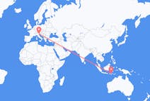 Flights from Labuan Bajo, Indonesia to Venice, Italy