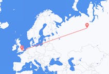 Flights from London, the United Kingdom to Beloyarsky, Russia