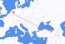 Flyg från Köln, Tyskland till Erzincan, Turkiet