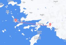 Vluchten van Kalymnos naar Dalaman
