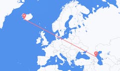 Flights from the city of Makhachkala, Russia to the city of Reykjavik, Iceland