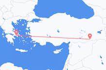 Flyreiser fra Mardin, Tyrkia, til Athen, Tyrkia