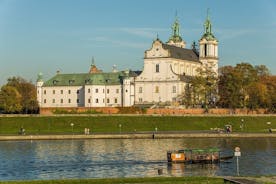 1-times Krakow sightseeing-krydstogt-katamaran på Vistula-floden