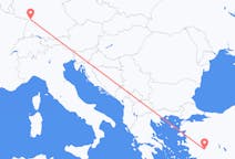 Flights from Denizli to Karlsruhe
