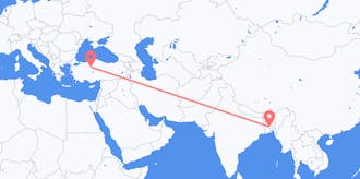 Flights from Bangladesh to Turkey