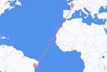 Flyrejser fra Salvador, Brasilien til Bergerac, Frankrig