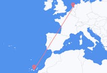 Vols d’Amsterdam vers Las Palmas de Grande Canarie