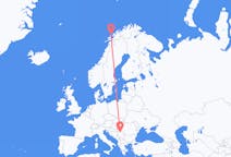 Flights from Belgrade, Serbia to Andenes, Norway