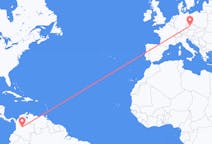 Flights from Bogotá to Prague