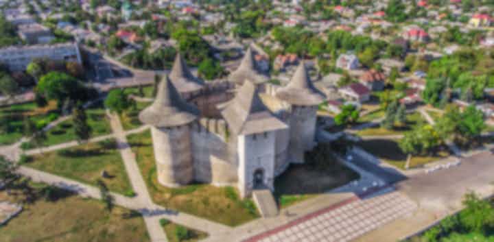 城堡 在 摩尔多瓦