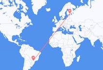 Flights from Londrina, Brazil to Lappeenranta, Finland