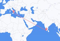 Flights from Thiruvananthapuram to Reggio Calabria