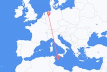 Loty z miasta Lampedusa do miasta Münster